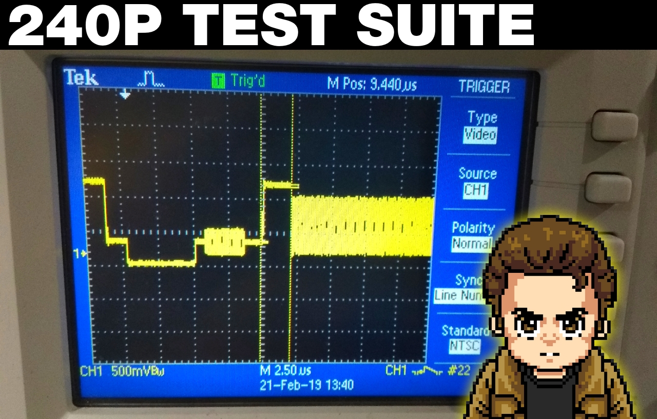 PC Engine/CD/TurboGrafx-16 & Sega Dreamcast 240p Test Suite Updates by Artemio