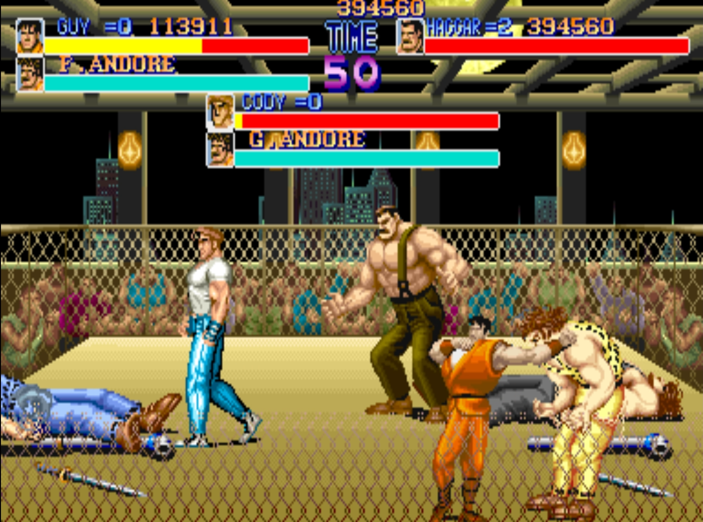 Final Fight 30th Anniversary brings 3-Player Mode to Real Arcade Hardware