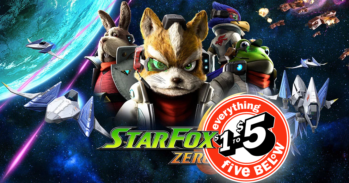 StarFox Zero Shows Up at Five Below Stores